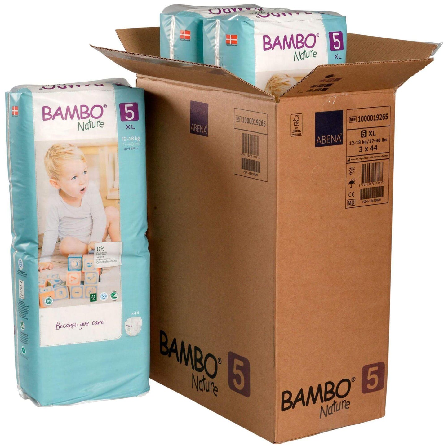 ALOA | Productos ecoamigables para bebés, hogar y cuidado personal Bambo Nature Pañales Talla 5 (XL)
