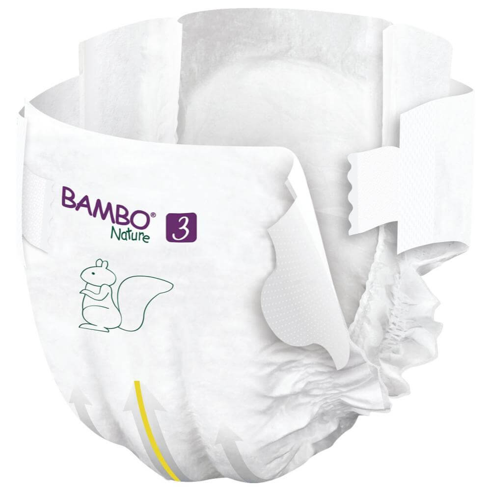 ALOA | Productos ecoamigables para bebés, hogar y cuidado personal Bambo Nature Pañales Talla 3 (M)