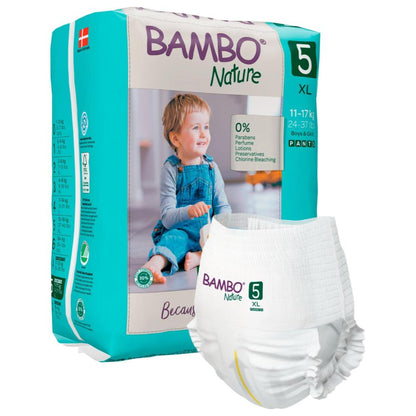 ALOA | Productos ecoamigables para bebés, hogar y cuidado personal Bambo Nature Pants Talla 5 (XL) - Caja