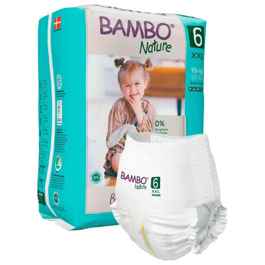 ALOA | Productos ecoamigables para bebés, hogar y cuidado personal Bambo Nature Pants Talla 6 (XXL)