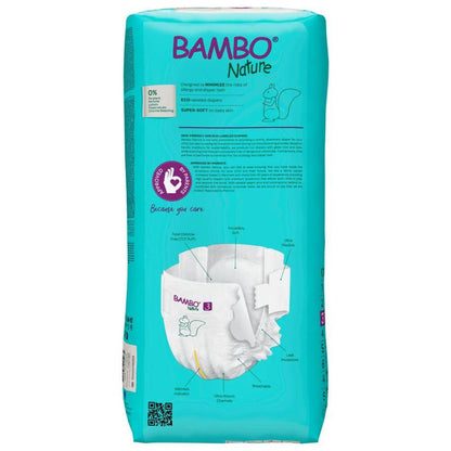 ALOA | Productos ecoamigables para bebés, hogar y cuidado personal Bambo Nature Pañales Talla 3 (M)