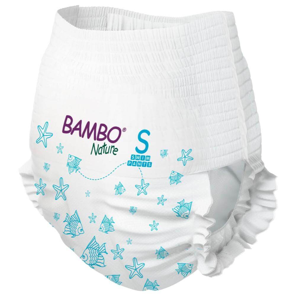 ALOA | Productos ecoamigables para bebés, hogar y cuidado personal Swim Pants Bambo Nature - Pañales de Agua (S)