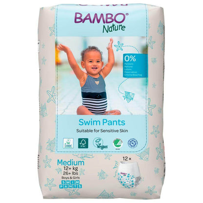 ALOA | Productos ecoamigables para bebés, hogar y cuidado personal Swim Pants Bambo Nature - Pañales de Agua (M)
