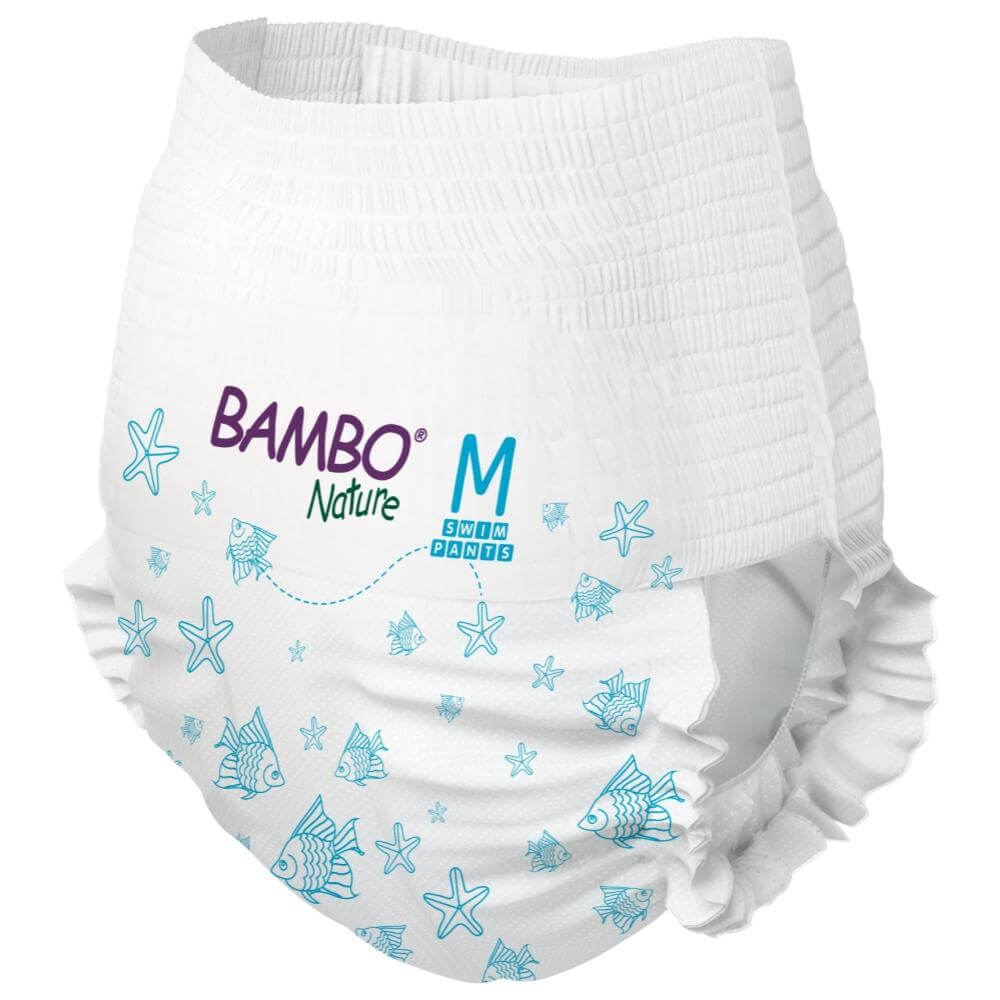 ALOA | Productos ecoamigables para bebés, hogar y cuidado personal Swim Pants Bambo Nature - Pañales de Agua (M)