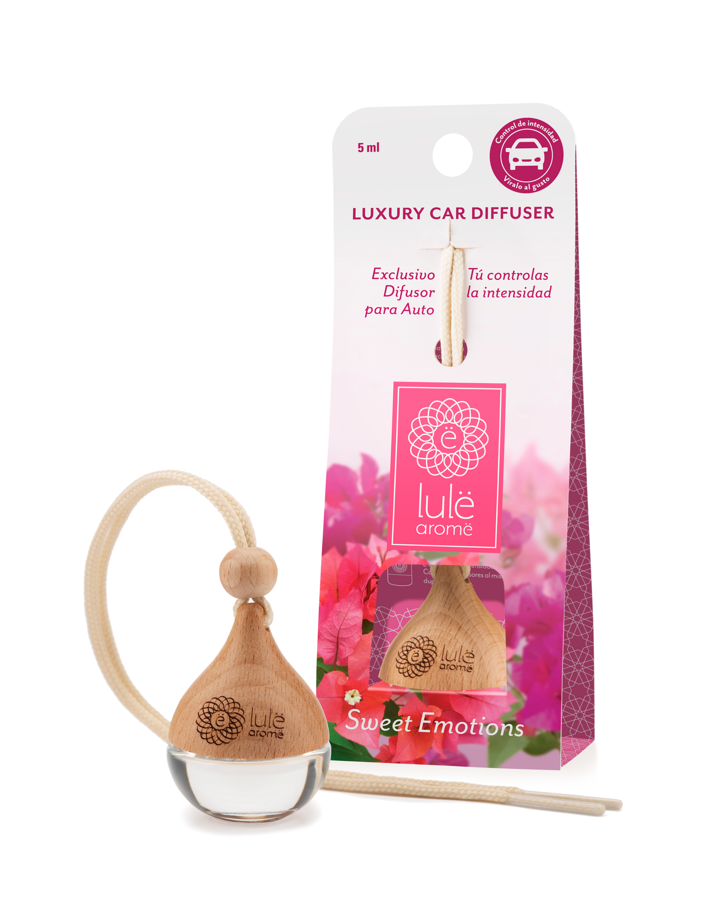 ALOA | Productos ecoamigables para bebés, hogar y cuidado personal Difusor para Auto Lulë - 5 Fragancias - 5 ml