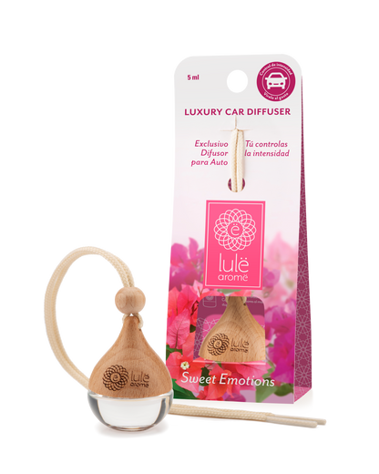 ALOA | Productos ecoamigables para bebés, hogar y cuidado personal Difusor para Auto Lulë - 5 Fragancias - 5 ml