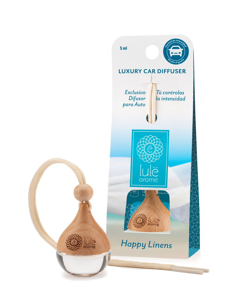 Aloa Pack para Auto Lulë - Elimina Olores + Difusor y Recarga - 5 Fragancias