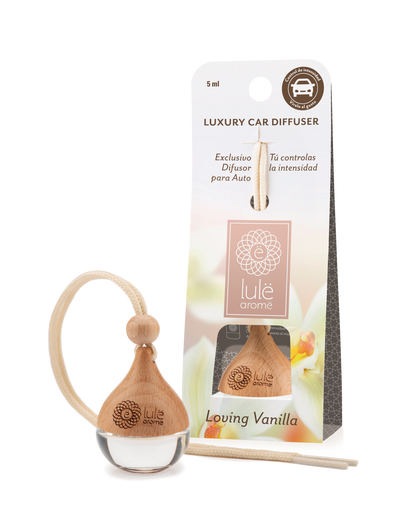 ALOA | Productos ecoamigables para bebés, hogar y cuidado personal Difusor para Auto Lulë - 5 Fragancias - 5 ml