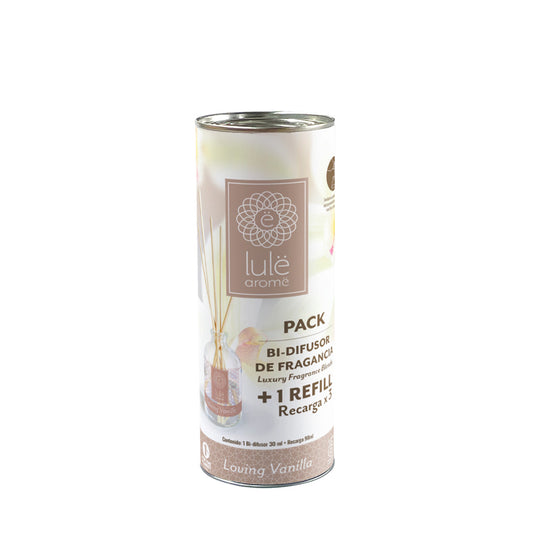 Aloa Pack Bi-Difusor de Fragancia - 30 ml + Refill (repuesto) - 5 Fragancias - 90 ml