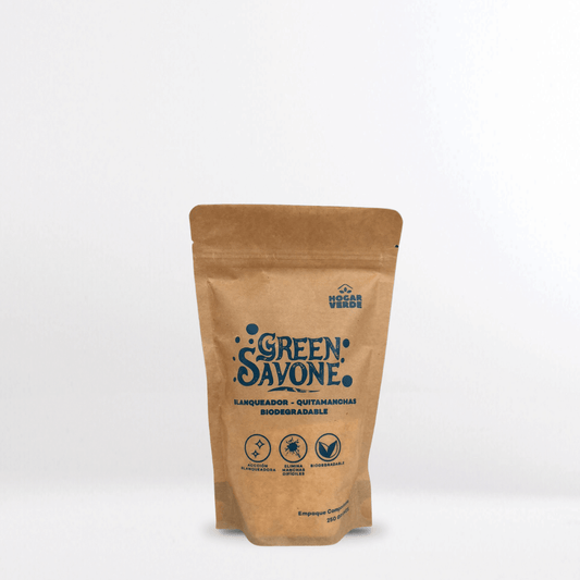 Aloa Blanqueador Textil Biodegradable Green Savone - (Quitamanchas)