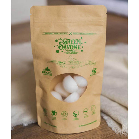 Aloa Ecotabletas - Detergente Biodegradable Green Savone