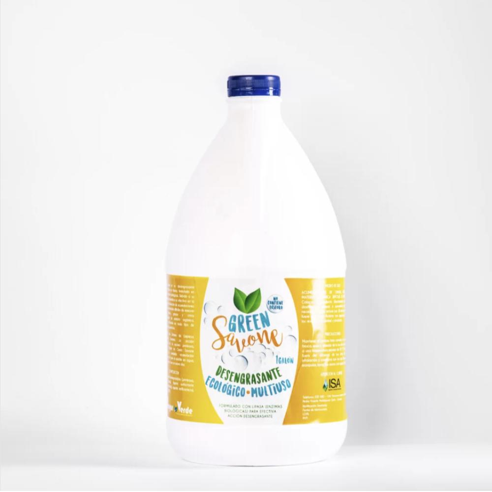 ALOA | Productos ecoamigables para bebés, hogar y cuidado personal Desengrasante/Desinfectante Biodegradable Green Savone