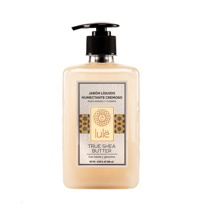 ALOA | Productos ecoamigables para bebés, hogar y cuidado personal Jabón Líquido Humectante Cremoso Lulë True Shea Butter