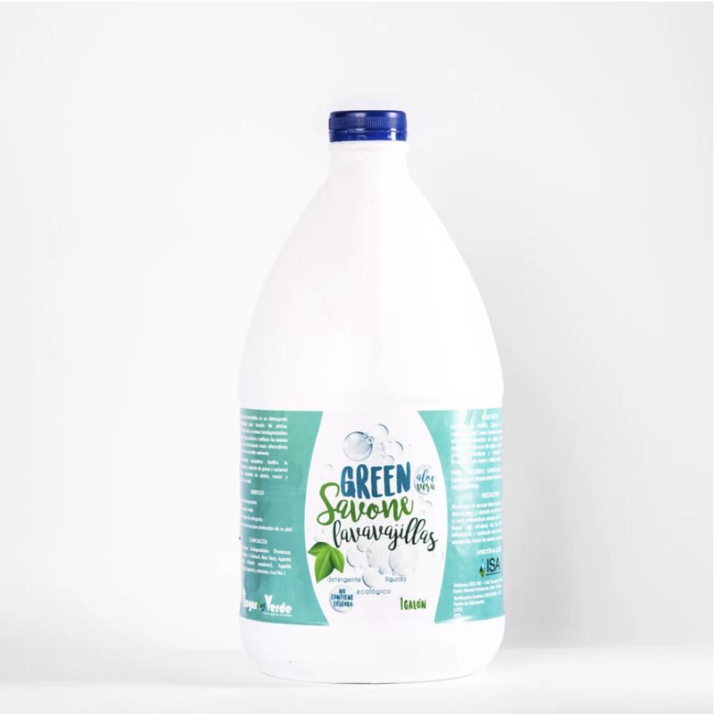 ALOA | Productos ecoamigables para bebés, hogar y cuidado personal Lavavajillas Biodegradable Green Savone
