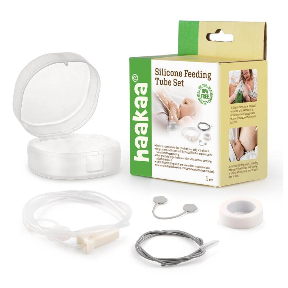 ALOA | Productos ecoamigables para bebés, hogar y cuidado personal Set Relactor de Silcón Haakaa