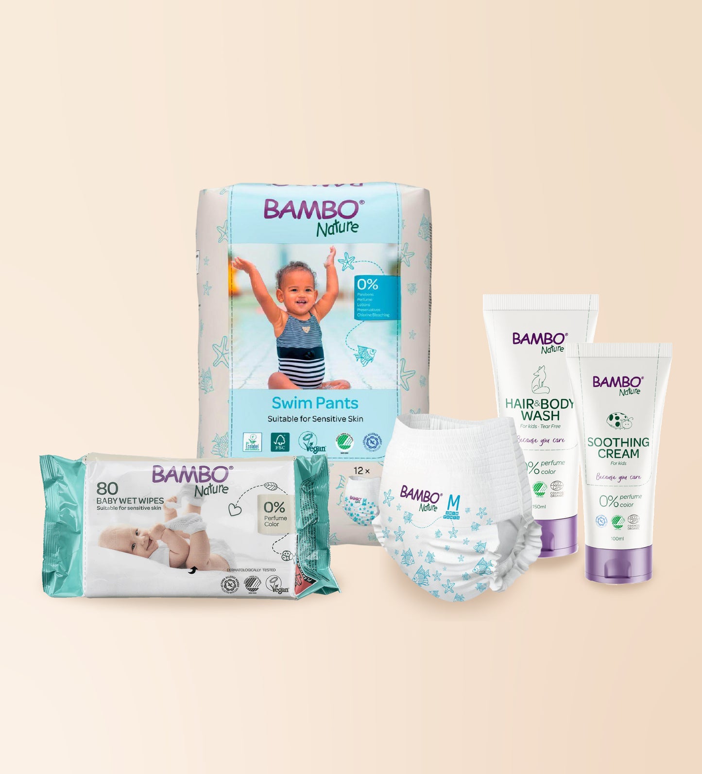 Kit de Playa - Talla M - (12+ kg. / 26+ lbs.)