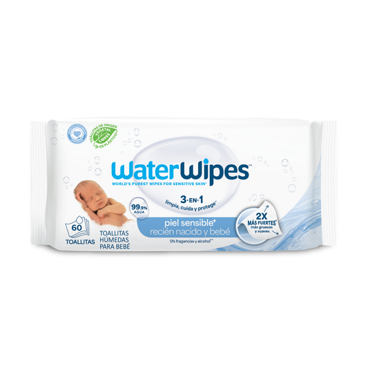 WaterWipes Single Pack - 60 Toallitas