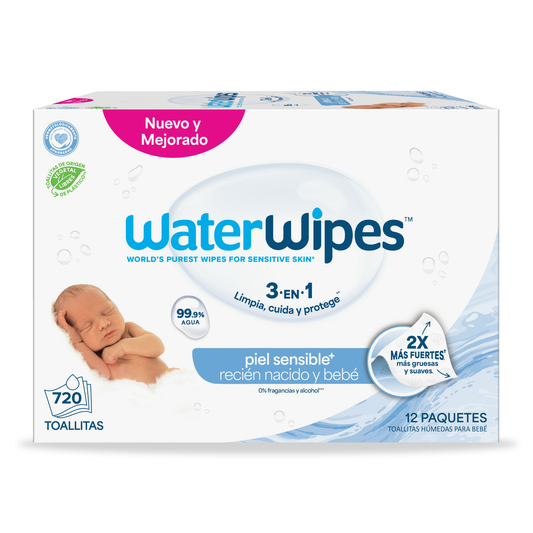 WaterWipes Value Box - 720 Toallitas