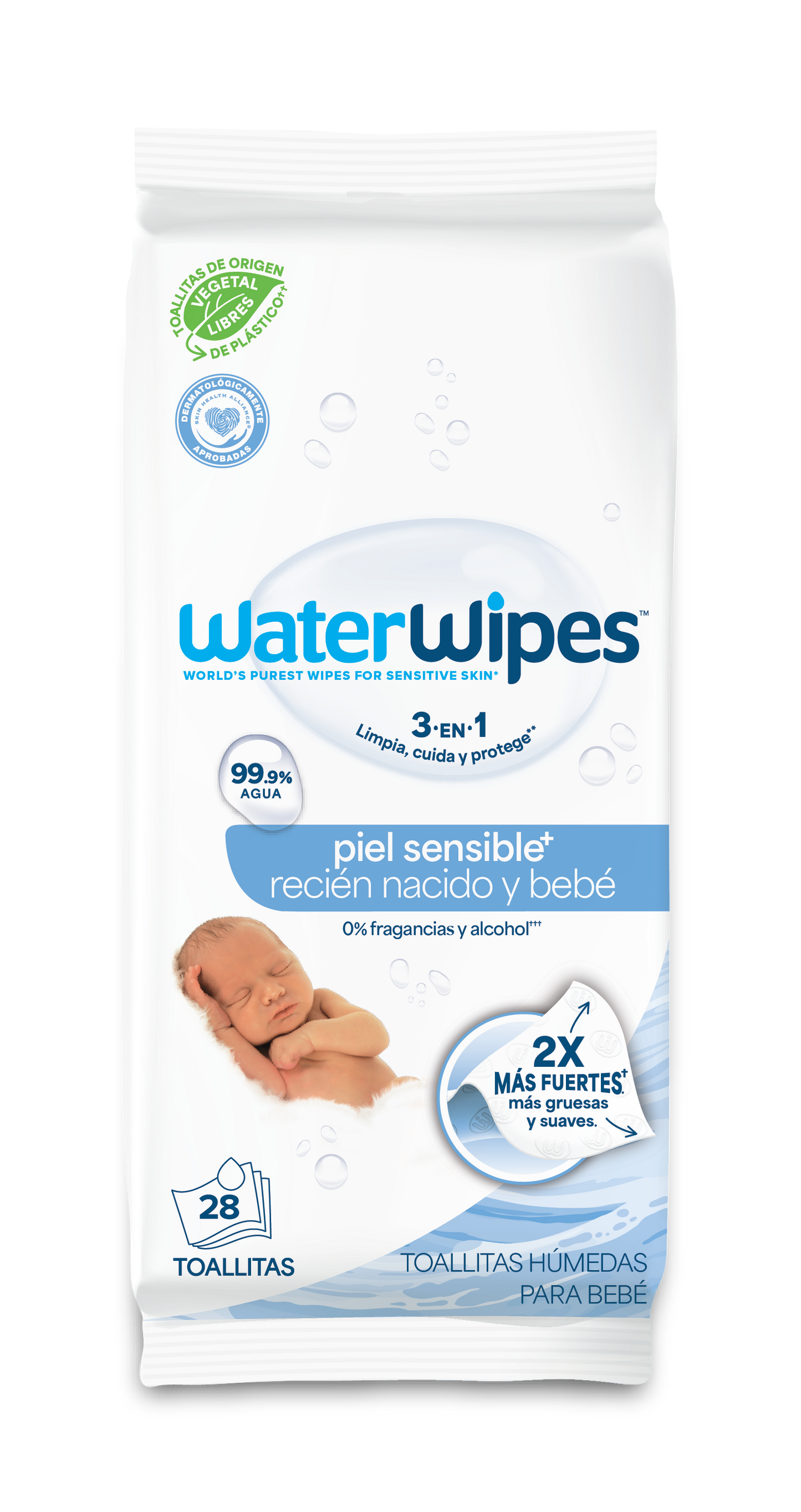 WaterWipes Bolsillo - 28 Toallitas