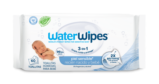 WaterWipes Single Pack - 60 Toallitas