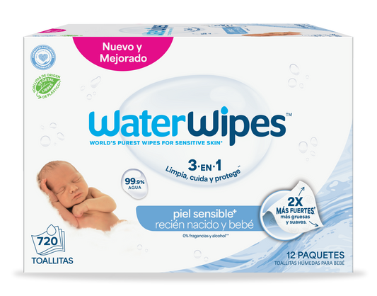 WaterWipes Value Box - 720 Toallitas