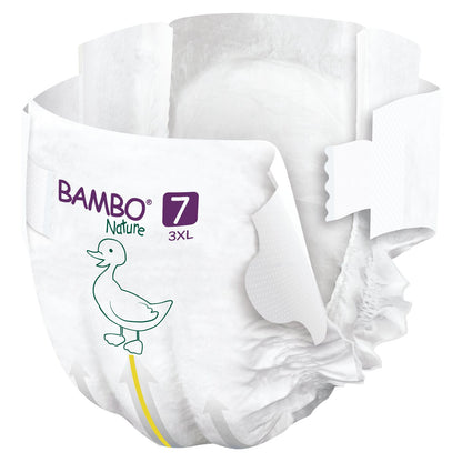 ALOA | Productos ecoamigables para bebés, hogar y cuidado personal Bambo Nature Pañales Talla 7 (3XL) - Caja