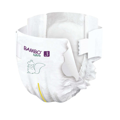 ALOA | Productos ecoamigables para bebés, hogar y cuidado personal Bambo Nature Pañales Talla 3 (M) - Caja