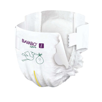 ALOA | Productos ecoamigables para bebés, hogar y cuidado personal Bambo Nature Pañales Talla 1 (RN) - Caja